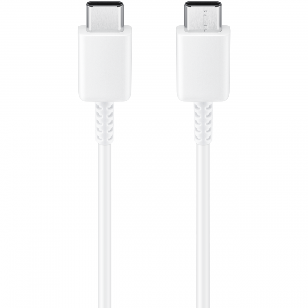 Cablu Date si Incarcare USB-C - USB-C Samsung EP-DW767JWE, 25W, 1.8m, Alb GP-TOU021RFCWW