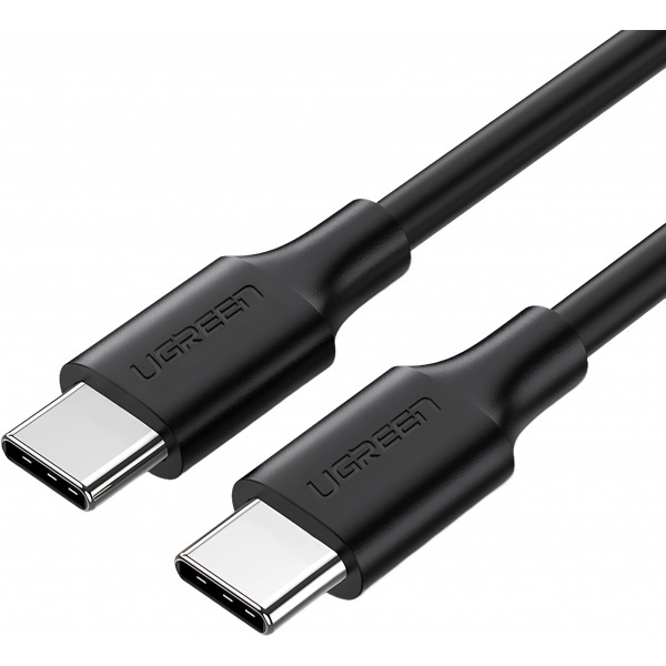 Cablu Date si Incarcare USB-C - USB-C UGREEN US286, 60W, 3m, Negru