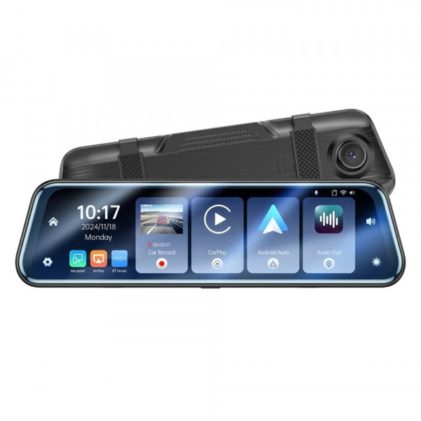 Camera Auto Yesido KM24 cu Carplay / Android Auto, 4K, Afisaj 9.66inch