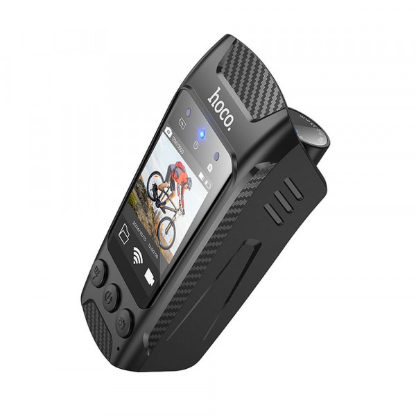 Camera Sport HOCO DV104 pentru Bicicleta / Motocicleta, 4K, Afisaj 2inch, Neagra