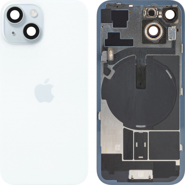 Capac Baterie Apple iPhone 15, Albastru, Swap Premium