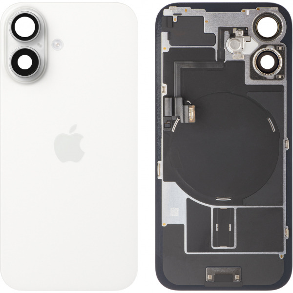 Capac Baterie Apple iPhone 16, Alb, Swap Premium