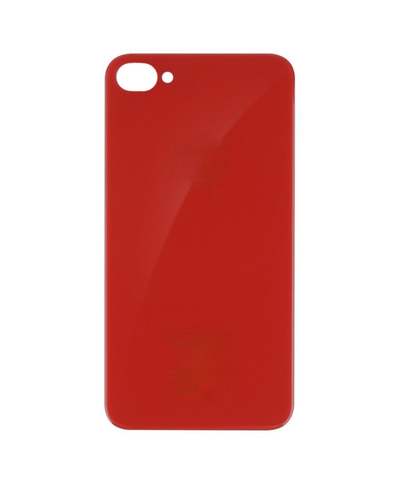 Capac Baterie Apple iPhone 8 Plus Rosu, cu gaura camera mare