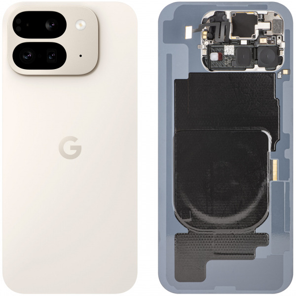 Capac Baterie Google Pixel 9 Pro Fold, Bej (Porcelain), Service Pack G949-00908-00