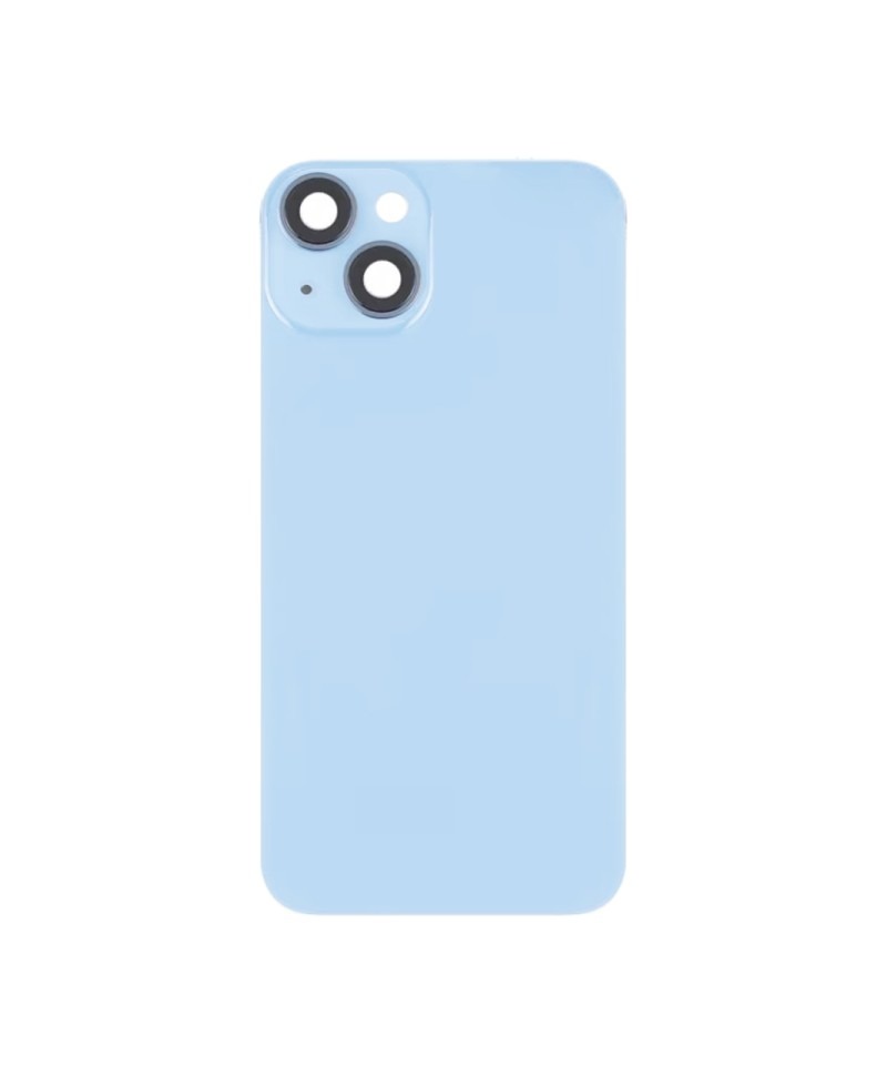 Capac Baterie iPhone 14 Albastru Complet Cu Rama