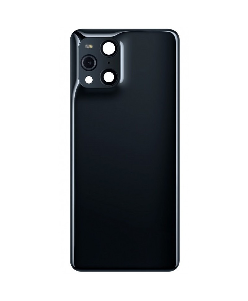 Capac Baterie Oppo Find X3 Pro Cu Geam Camera Negru