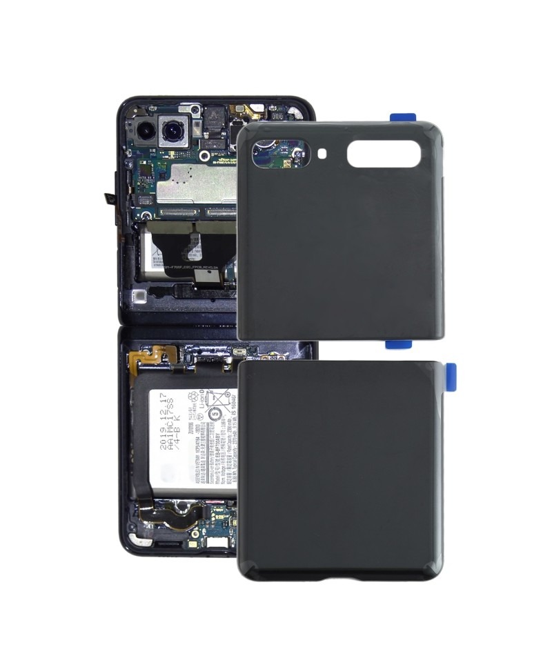 Capac Baterie Set Samsung Galaxy Z Flip 5G, F707, Gri