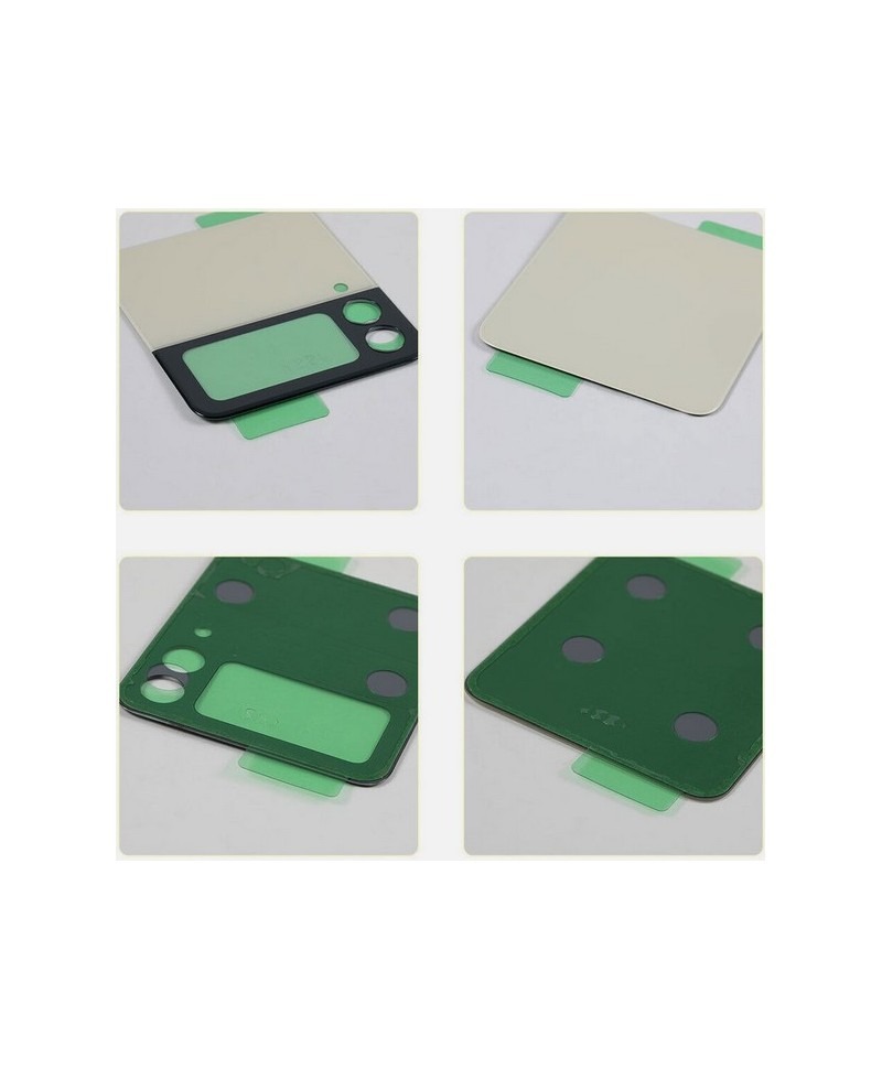 Capac Baterie Set Samsung Galaxy Z Flip3 5G, F711 Crem