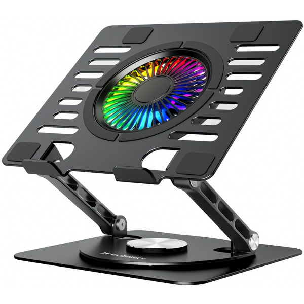 Cooler WZK WDCX-X16-AS pentru, Laptop 10inch - 16inch, RGB, Negru