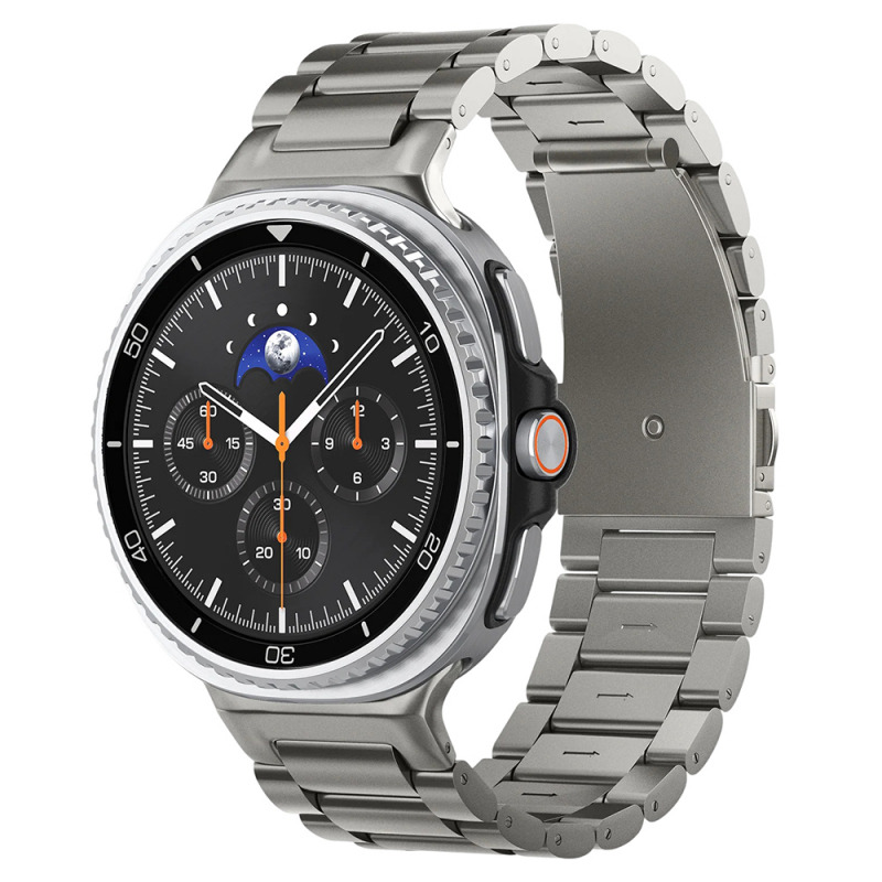Curea Spigen Modern Fit pentru Samsung Galaxy Watch9 / Watch8 / Watch8 Classic Series, Gri AMP10122