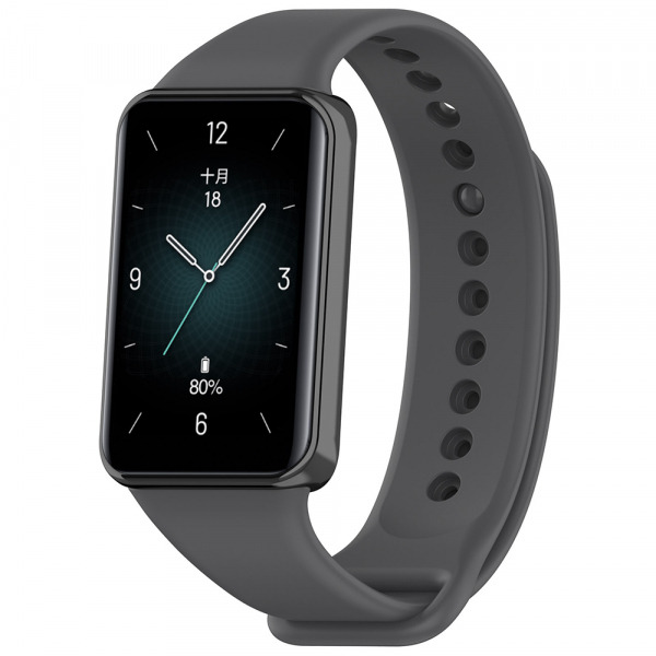 Curea Techsuit W014 pentru Honor Band 9, Gri