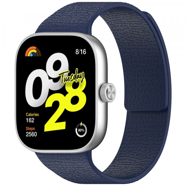 Curea Techsuit W016 pentru Xiaomi Smart Band / Watch Series, Bleumarin
