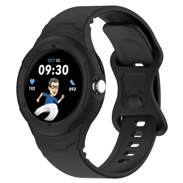 Curea Techsuit W066 pentru Google Pixel Watch 4 41mm /  Watch 3 41mm / Watch 2 / Watch, Neagra