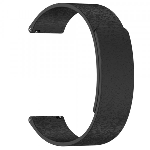 Curea Techsuit W074 pentru Samsung Galaxy Watch Series, 20mm, Neagra