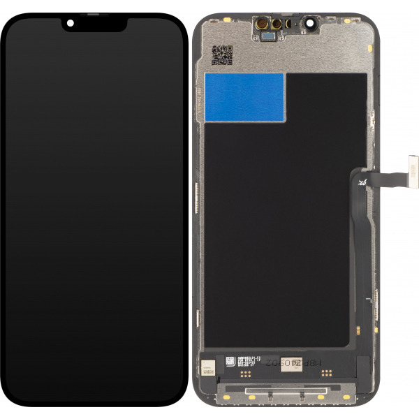 Display cu Touchscreen JK pentru Apple iPhone 13 Pro Max, cu Rama, Versiune LCD In-Cell IC Movable, Negru