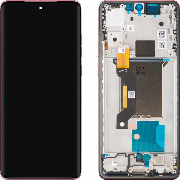 Display cu Touchscreen Motorola Edge 60 Fusion, cu Rama, Roz (Pantone Zephyr), Service Pack 5D68C29880