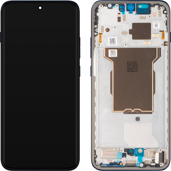 Display cu Touchscreen Motorola Edge 70 Pro+ / Edge 70 Pro, cu Rama, Bleumarin (Pantone Titan), Service Pack 5D68C32420