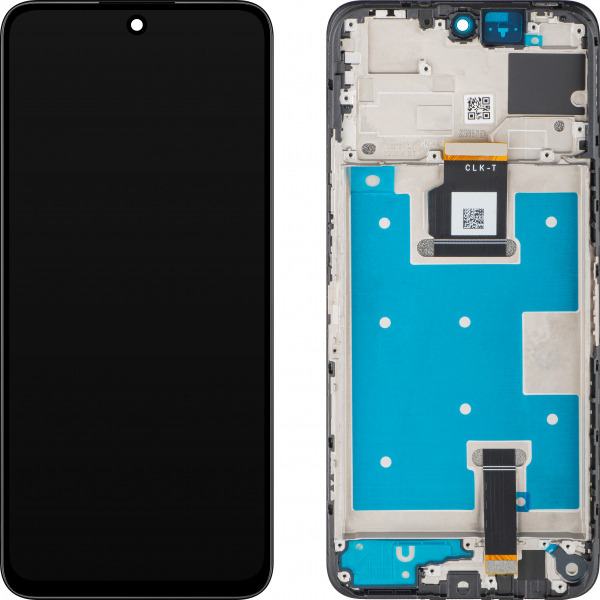 Display cu Touchscreen MP compatibil cu Honor 90 Smart / X7b 4G, cu Rama, Negru