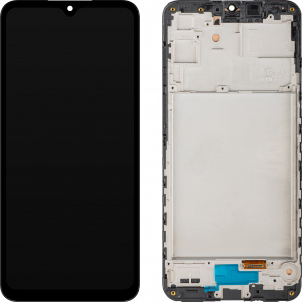 Display cu Touchscreen MP compatibil cu Samsung Galaxy A16 5G A166, cu Rama, Negru