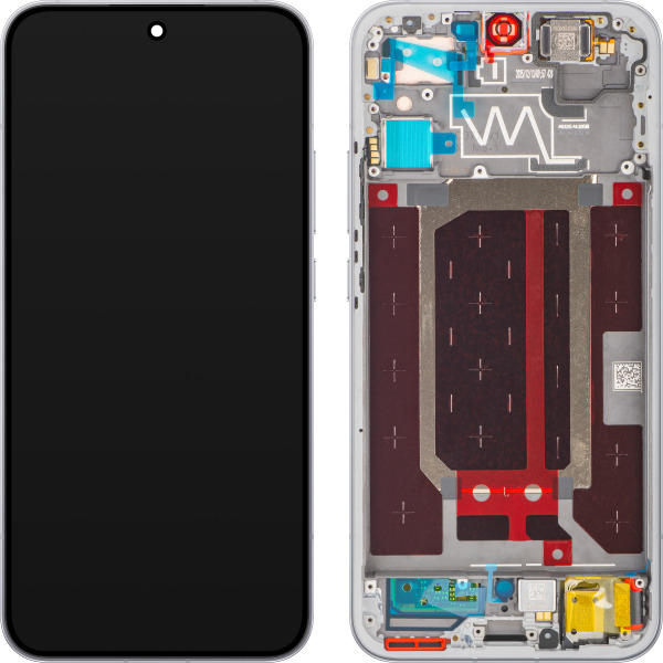 Display cu Touchscreen Oppo Reno15, cu Rama, Alb (Aurora White), Service Pack 621029000786