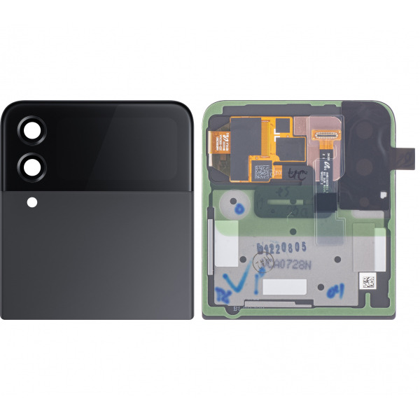 Display cu Touchscreen Samsung Galaxy Z Flip4 F721, Sub Outer, Gri (Graphite), Service Pack GH97-27947A