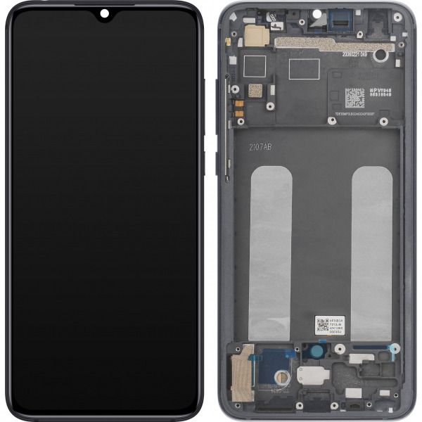 Display cu Touchscreen Xiaomi Mi 9 Lite, cu Rama, Gri, Service Pack 560610118033