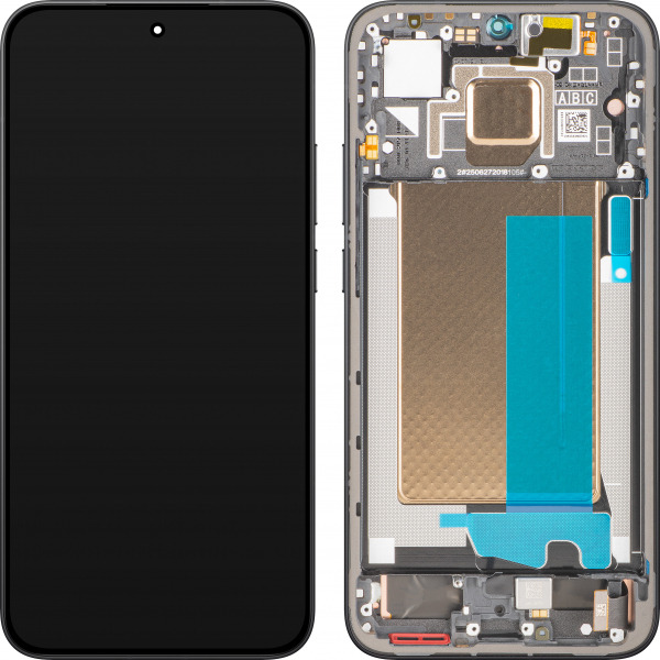 Display cu Touchscreen Xiaomi Poco F7, cu Rama, Negru, Service Pack 5600270O10U00