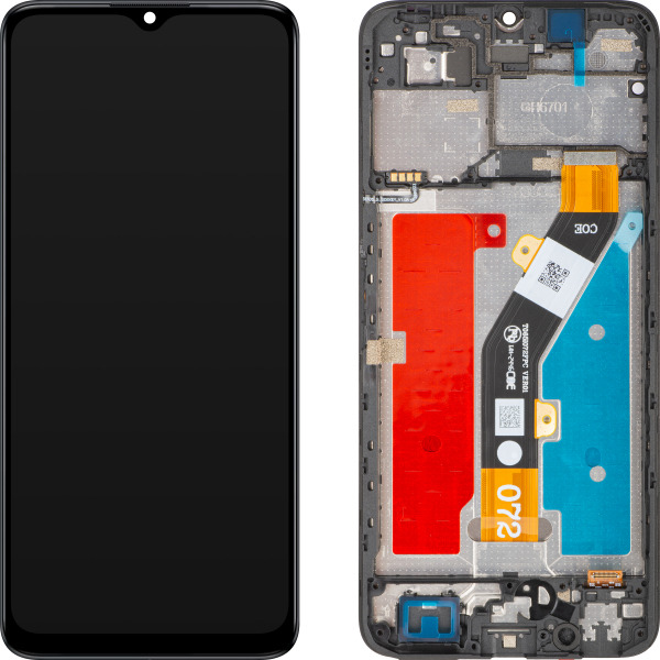 Display cu Touchscreen ZTE Blade A34, cu Rama, Negru, Service Pack 80800518534