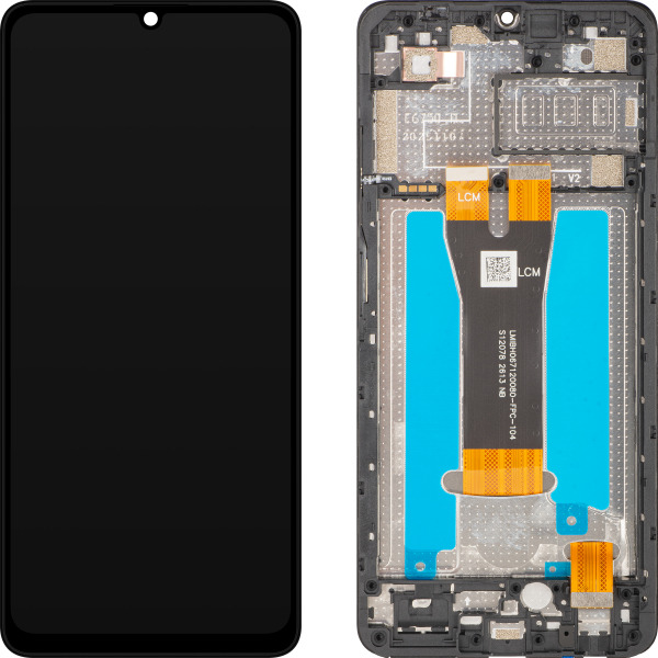 Display cu Touchscreen ZTE Blade A56 / Blade A36, cu Rama, Negru, Service Pack 80800522766