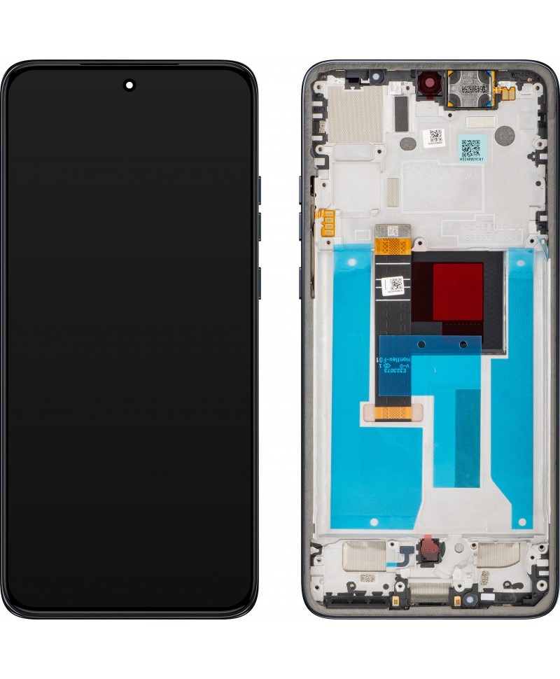 Ecran LCD Display Service Pack Motorola Edge 50 Neo Gri cu Rama