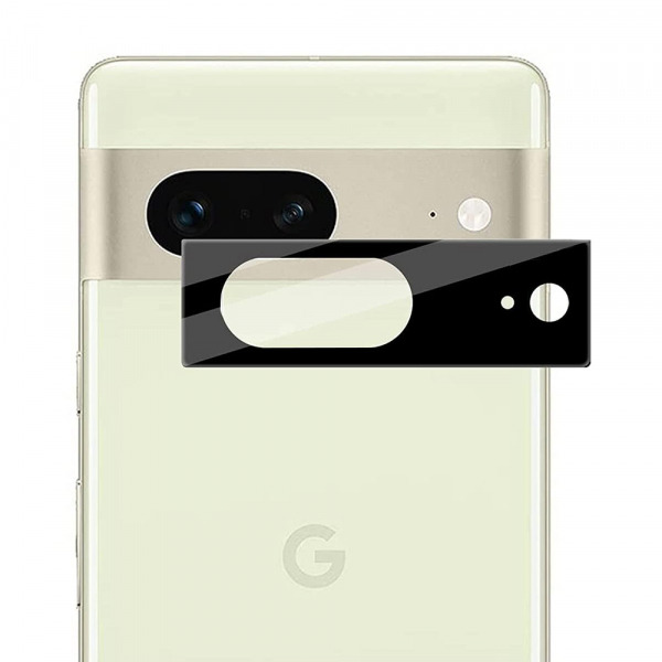 Folie de protectie Camera Spate Techsuit pentru Google Pixel 8, Sticla Securizata, Neagra