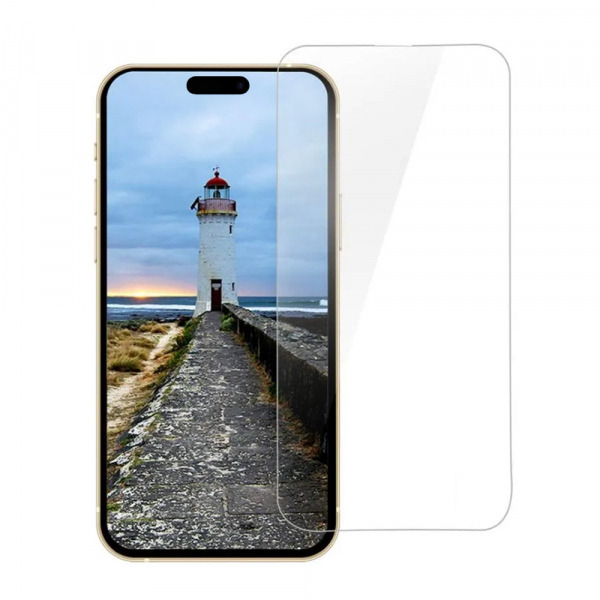 Folie de protectie Ecran Anank 1X Reinforced pentru Apple iPhone 16 Pro, Sticla Securizata, Full Glue, 3D, Set 10 bucati