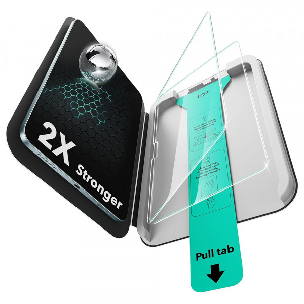 Folie de protectie Ecran ESR Armorite UltraFit pentru Apple iPad Pro 13 (2025) / Pro 13 (2024), Sticla Securizata, Full Glue, Set 2 bucati