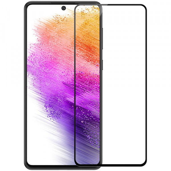 Folie de protectie Ecran Nillkin CP+ Pro pentru Samsung Galaxy A73 5G A736, Sticla Securizata, Full Glue, Neagra