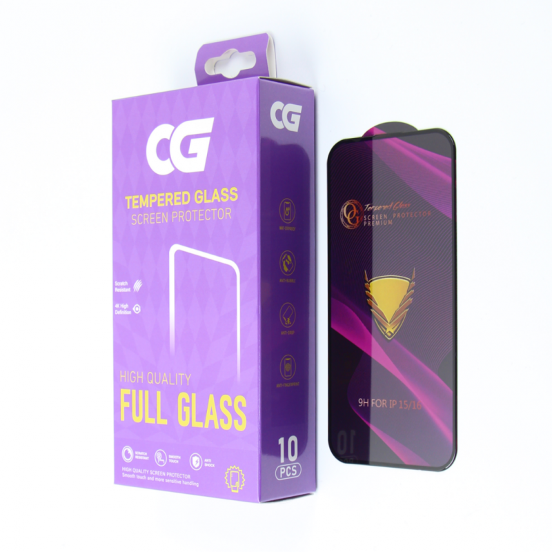 Folie de protectie Ecran OG Premium pentru Samsung Galaxy A35 5G A356, Sticla Securizata, Full Glue, Set 10 bucati, Neagra