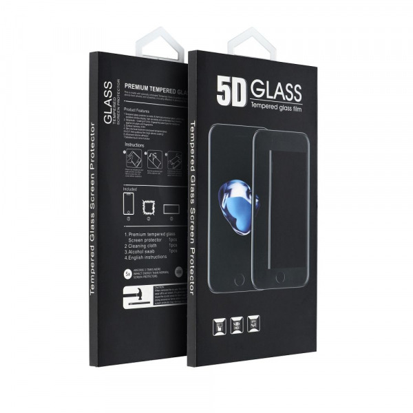 Folie de protectie Ecran Privacy OEM pentru Apple iPhone 17, Sticla Securizata, Full Glue, 5D