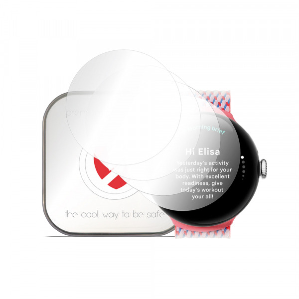 Folie Protectie Smart Protection Premium Classic pentru Google Pixel Watch 4 41mm, Set 4 bucati, Plastic