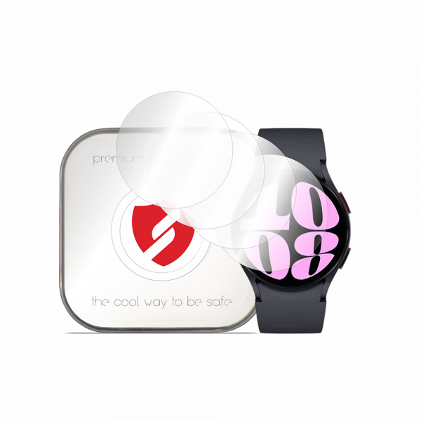 Folie Protectie Smart Protection Premium Classic pentru Samsung Galaxy Watch6 44mm, Set 4 bucati, Plastic