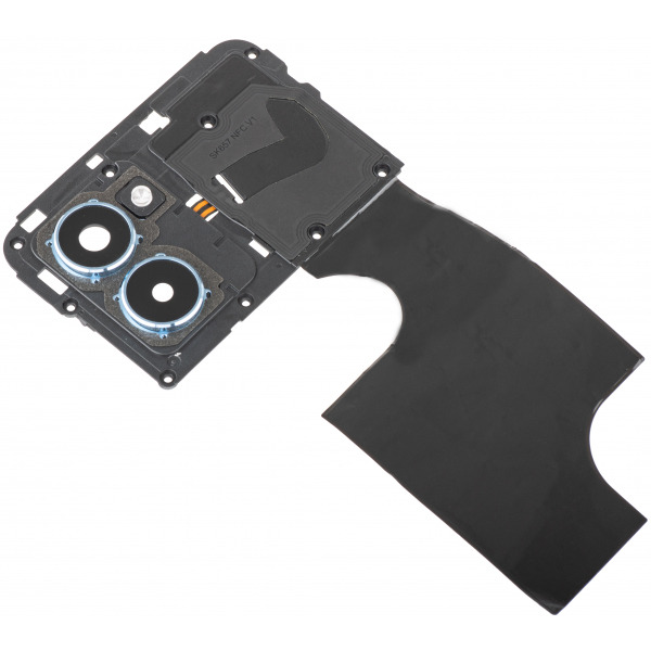 Geam Camera Spate - Blitz - Rama Interioara - Antena NFC HMD Pulse Pro, cu Rama, Argintiu, Service Pack 286954396