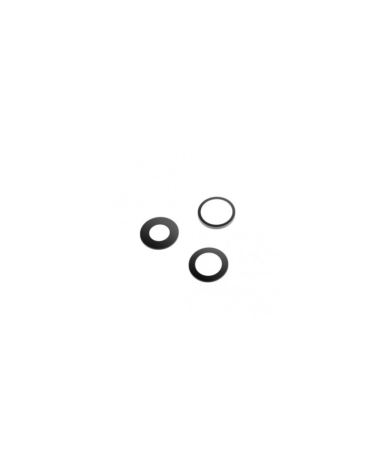 Geam Camera Spate iPhone 13 Pro Max, 13 Pro, Wide + UltraWide + Telephoto, Negru