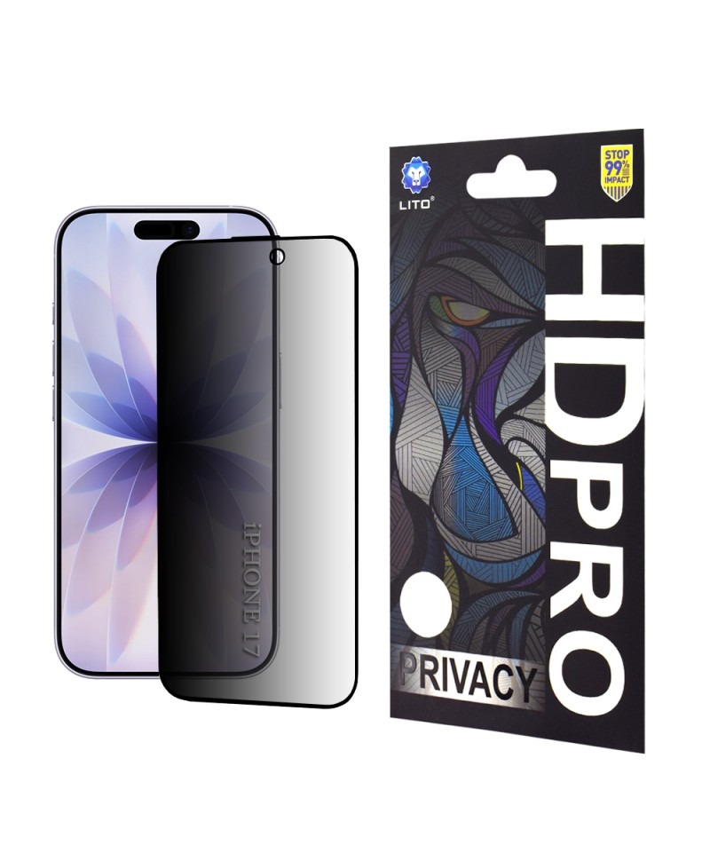 Geam Soc Protector Privacy iPhone 16 Pro, iPhone 17, iPhone 18 Pro / 17 Pro