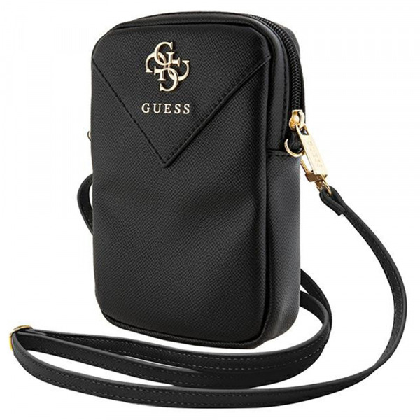 Geanta Universala pentru Telefon, Guess, Triangle 4G, Neagra