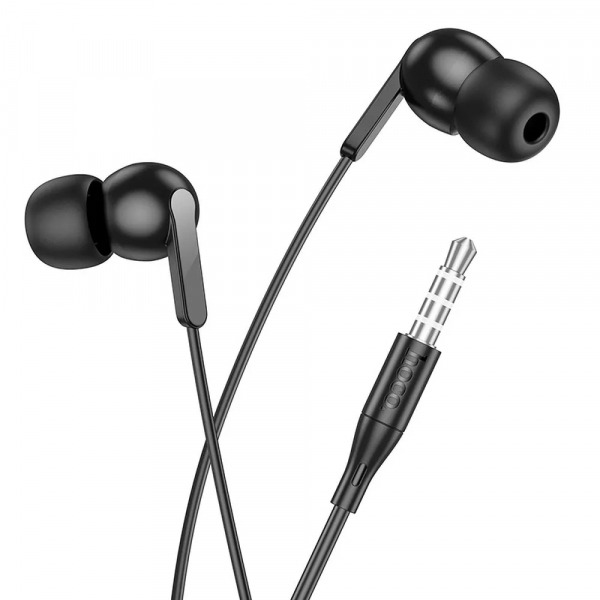 Handsfree 3.5mm HOCO M124, Negru