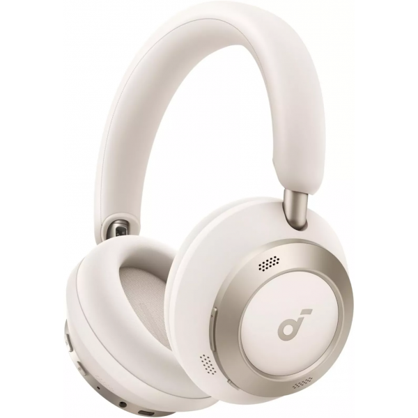 Handsfree Bluetooth Anker SoundCore Space One Pro, A2DP, ANC, Alb A3062G21