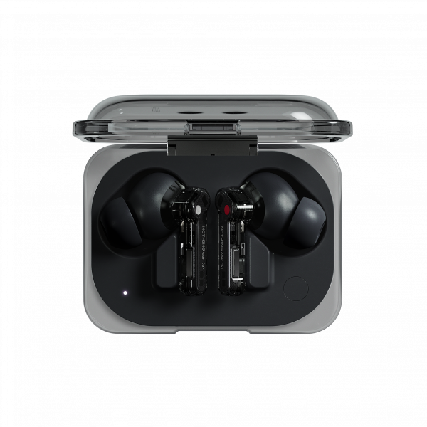Handsfree Bluetooth Nothing Ear (a) B162, TWS, ANC, MultiPoint, Negru