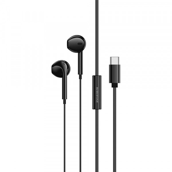 Handsfree USB-C Borofone BM99 Star, Negru