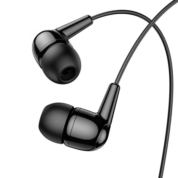 Handsfree USB-C HOCO M97, Negru