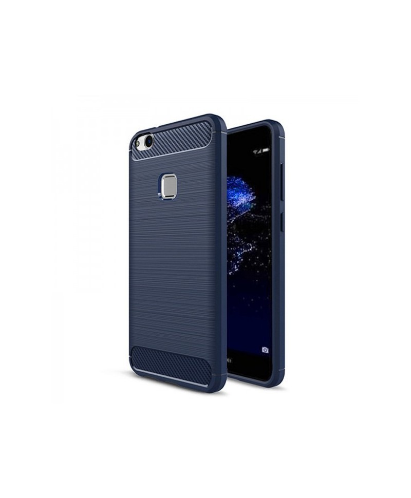 Husa Carbon Fiber Apple iPhone XS Max 6.5 Albastra