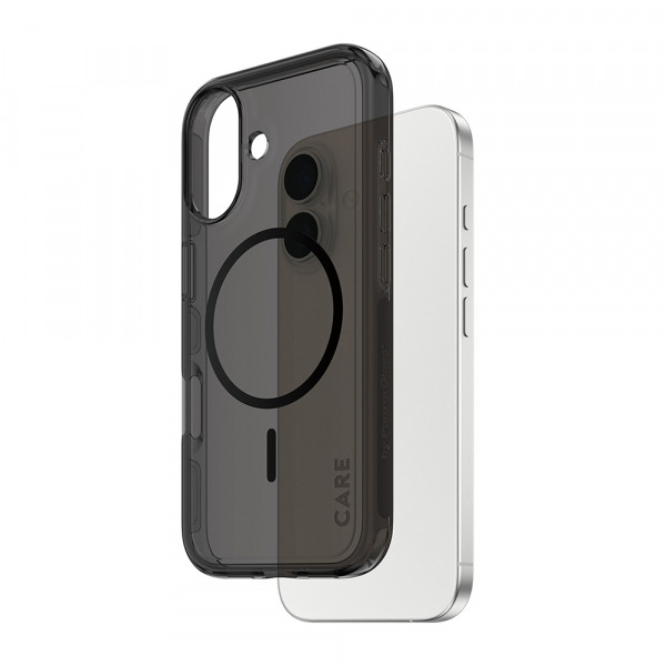 Husa MagSafe pentru Apple iPhone 17, PanzerGlass, Care Urban Explorer, Neagra