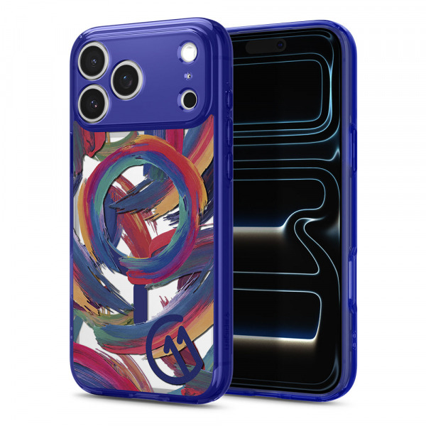 Husa MagSafe pentru Apple iPhone 18 Pro / 17 Pro, Spigen, Ultra Hybrid C11, Indigo ACS11392